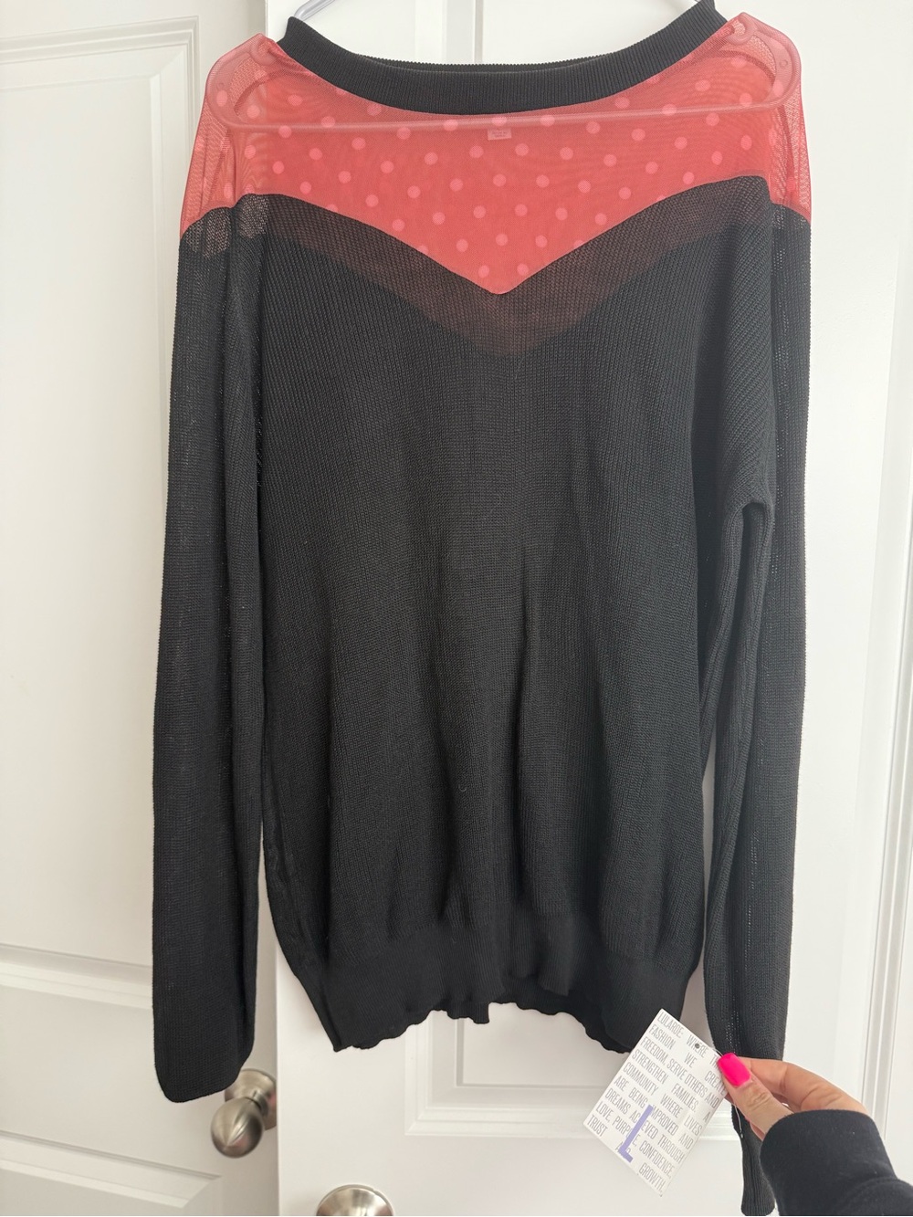 NWT Lularoe large Lizzy top